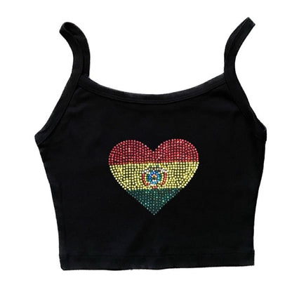 LATIN FLAG TANK TOP