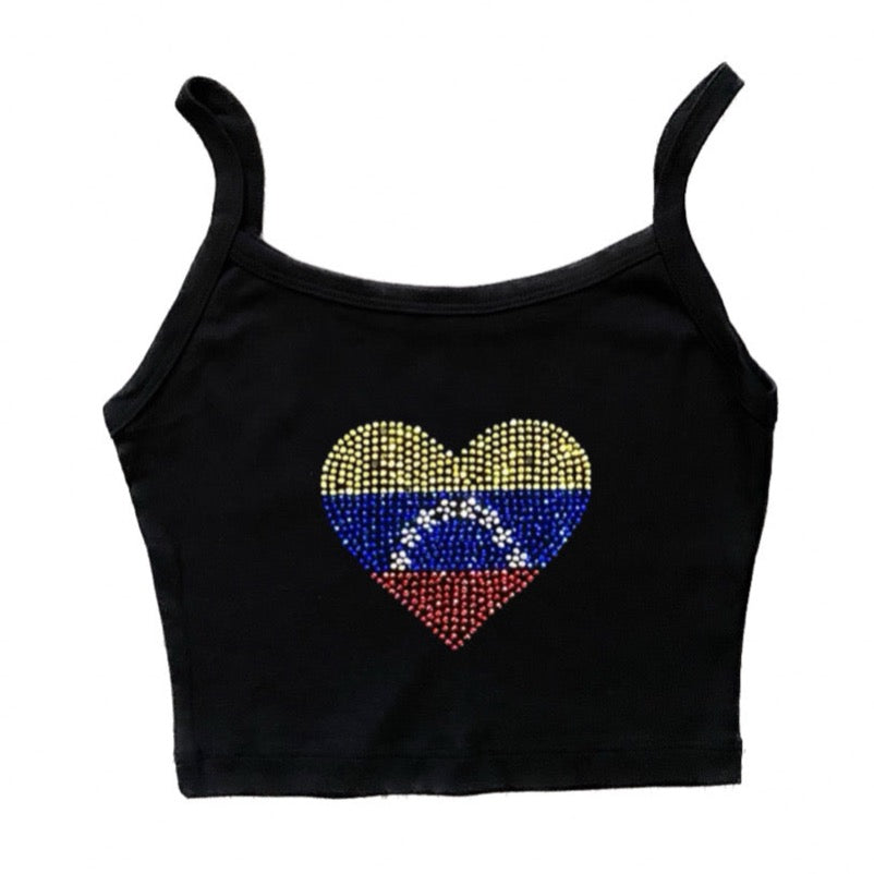 LATIN FLAG TANK TOP