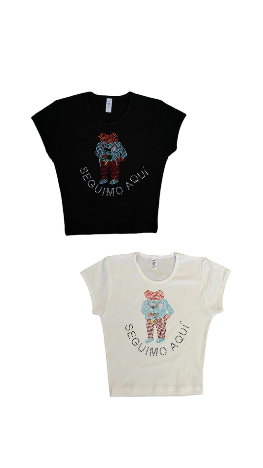 SEGUIMO AQUÍ CROP TOP