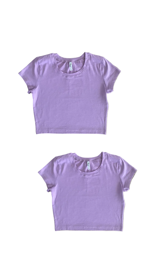 LAVENDER TOP - CHOOSE ANY DESIGN