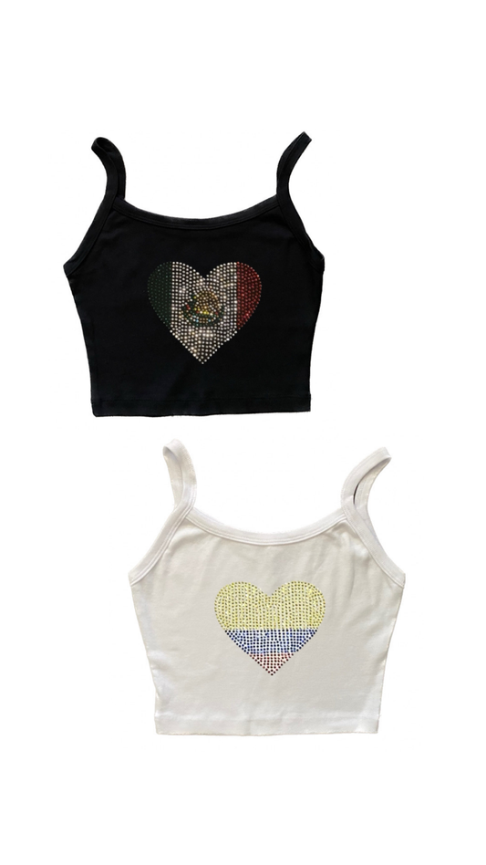 LATIN FLAG TANK TOP