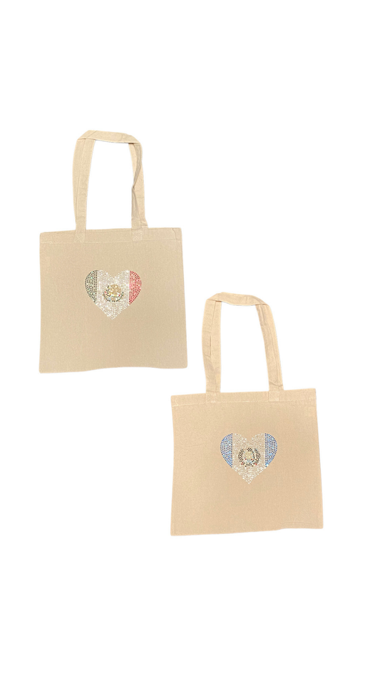 LATIN FLAG TOTE BAG